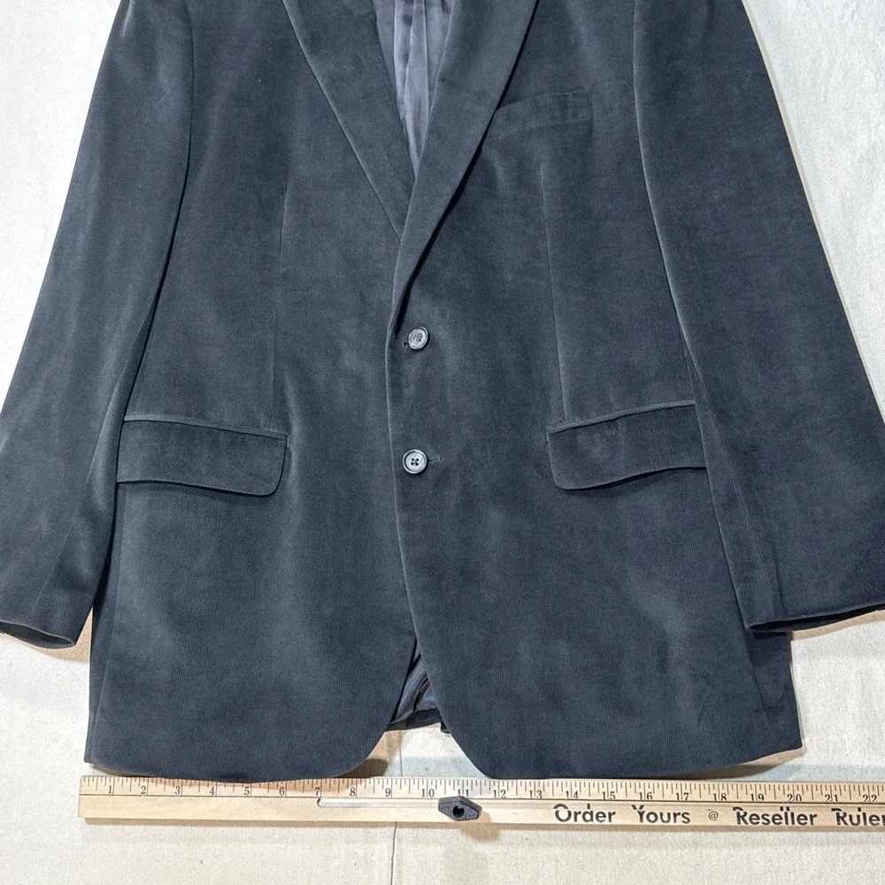 Ralph Lauren Mens Corduroy Blazer Jacket Brown Size 43R Dillard's Exclusive